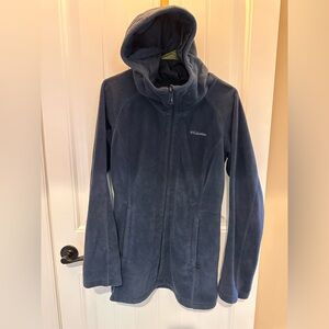 Columbia Fleece long jacket with hood
